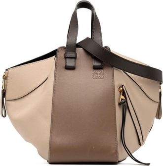 Loewe Pre-owned Loewe Small Tricolor Soft Grained Calfskin Hammock Bag Ladies 051711