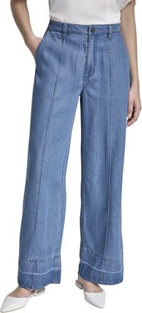 DKNY Dkny Belted Front Seam Pant