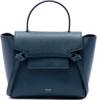 Celine Pre-owned Celine Nano Grained Calfskin Belt Bag Ladies SJS1IBHKWX8RISFR