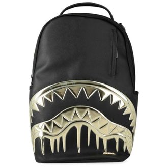 Sprayground Sprayground, Tassen, unisex, Zwart, ONE Size, Leer, Gold And Dangerous
