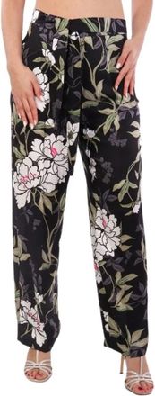 Marella Broeken > Wijde broeken - Dames - Wijde Broeken - Veelkleurig - XL - Broeken