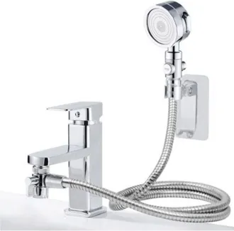 OEM Rociador Flexible Para Lavabo, Ideal Para Cabello, Fregadero Y Mascotas - Instrucciones Incluidas - Ulisem