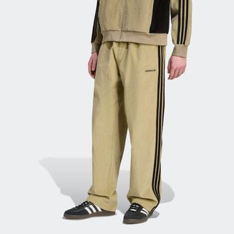 adidas Sporthose ADIDAS ORIGINALS CORD PANT, Damen, Gr. XL, N-Gr, gr&uuml;n (orbit gr&uuml;n, schwarz), Obermaterial: 100% Baumwolle, Hosen Sporthose, sportlicher Stil