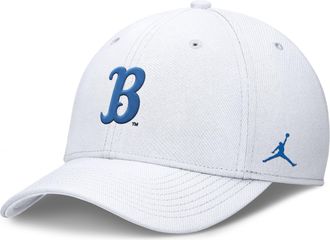 Nike Jordan Mens UCLA Classic Jordan Brand Dri-FIT College Hat in White | JC3A10AUCL-RY6