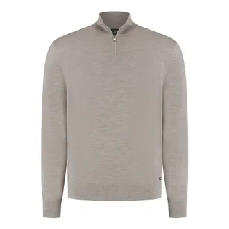 Wahts Mens Knitwear, TargetGroup:Men Light Taupe Melange / XXL