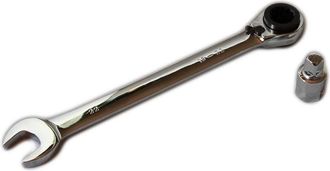 Trade Shop Trade Shop - Key Combinancial Cricchetto Reversible En Stella 22mm 19-22mm Adattatore