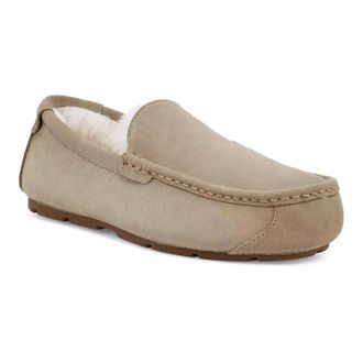 Koolaburra by UGG Mens Koolaburra by UGG Tipton Slippers Dune Suede Moc Toe Slip On Casual HTAT429