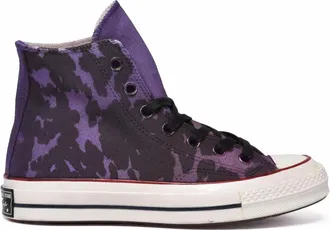 Converse Purple Camouflage Canvas Sneakers