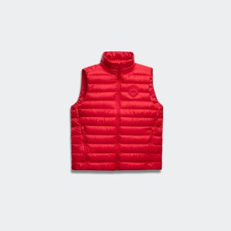Canada Goose Aethera Vest Tonal Disc (Women, Carmine Red, XS)
