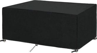 OEM Funda Para Muebles De Jard&iacute;n De 180x100x75cm. Lona Protectora Para Mesas De Jard&iacute;n Y Muebles De Exterior: Impermeable, Resistente Al Viento, A Los Ray