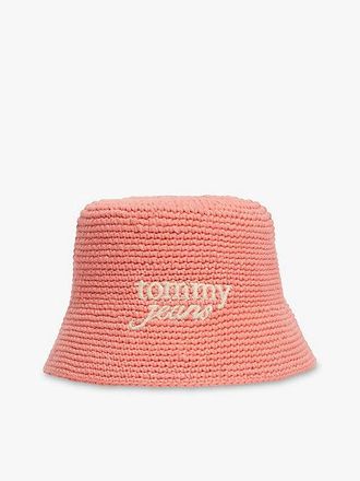 Tommy Hilfiger Crochet Logo Embroidery Bucket Hat