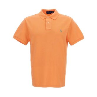 Polo Ralph Lauren Polo Shirts, male, Orange, Size: XL Polo Shirts