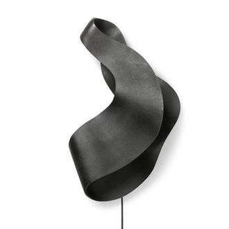 Ferm Living Oyster Wandleuchte, schwarz