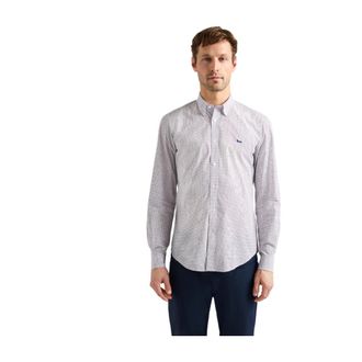 Harmont & Blaine Casual overhemd - Heren - Casual Overhemden - Blauw - XL - Overhemden