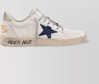 Golden Goose leather low-top sneakers