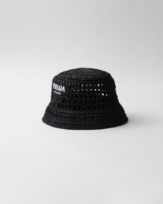 Prada Crochet bucket hat
