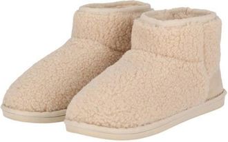 Apollo teddy pantoffels ecru
