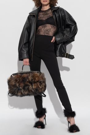 Dolce & Gabbana Leggings, Womens, Black