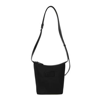 Maison Margiela Shoulder Bags, female, Black, Size: ONE SIZE Numeric Vertical Crossbody Bag