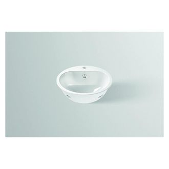 Alape Alape - Vasque &agrave; encastrer ew 3.2, ronde &oslash; 47,5cm, blanche