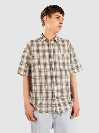 Anerkjendt Akotto Seersucker Check Camicia nero