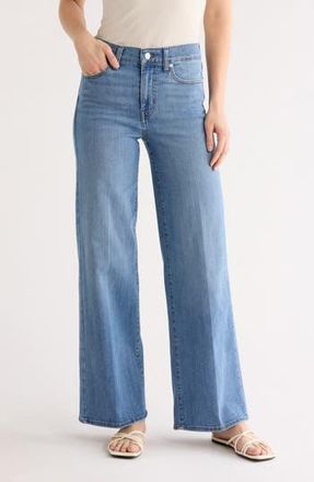 Frame Denim The High Rise Wide Leg Jeans in Luma at Nordstrom Rack, Size 24