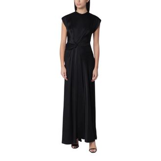 Victoria Beckham Aria Gown - Dames - Jurken - Zwart - Maat: XS Zijde