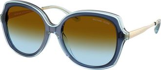 Michael Kors MK2273U CANARY ISLANDS 40315D Womens Sunglasses Blue Size 55
