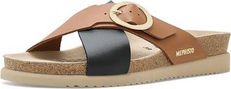 Mephisto Hirina Womens Sandals Black : EU 40 (US Womens 10) B - Medium, Leather