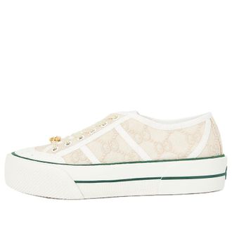 Gucci (WMNS) Gucci Lace Sneakers Ivory 854439-FAFZ4-9582
