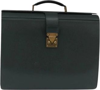 Louis Vuitton Pre-owned Handbags, female, Green, Size: ONE SIZE Pre-owned Leather louis-vuitton-bags