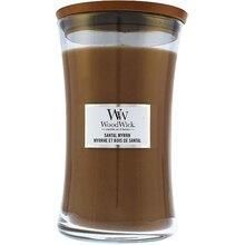 Woodwick Woodwick Santal Myrrh Vela Perfumada Marr&oacute;n 30 Cm
