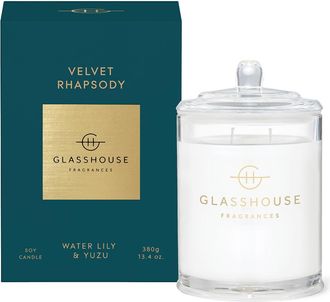 Glasshouse Fragrances Velvet Rhapsody Scented Candle at Nordstrom