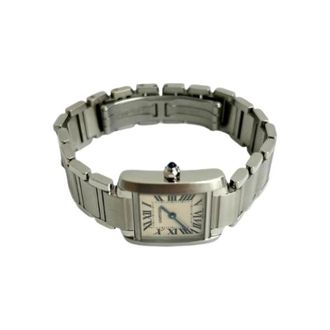 Cartier Orologio Vintage Pre-owned in Acciaio Inossidabile - - Pre-owned - Donna - Grigio - ONE SIZE