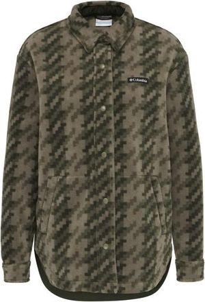 Columbia Benton Springs Shirt Jacket II Fleecejacke f&uuml;r Damen | oliv