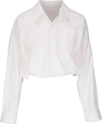 R13 Crossover Bubble Shirt