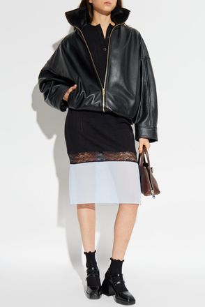 Coperni Dress With Long Sleeves, Womens, Black