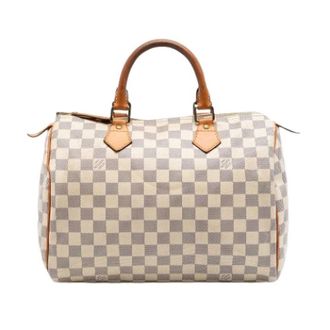 Louis Vuitton Pre-owned Handbags, female, White, Size: ONE SIZE Pre-owned Speedy 30
