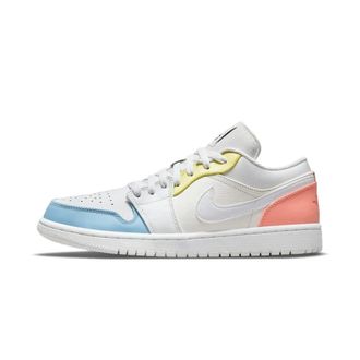 Nike Jordan 1 Low To My First Coach - unisex - Sport - Veelkleurig - Maat: 36 EU Leer
