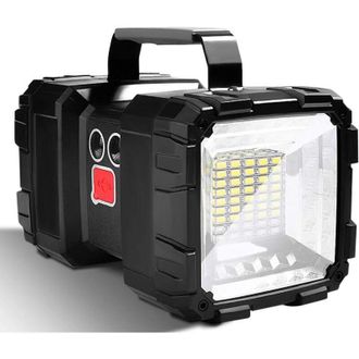 OEM Linterna De 32650 Mah, Linterna Led Ultra Potente Con 7 Modos, Linterna Led Recargable Ultra Potente Para Acampar, Hacer Senderismo Y Emergencias