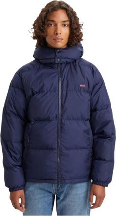 Levi's Donzen Jas - Heren - Gewatteerde jassen - Blauw - 2XL - Polyester - Jassen