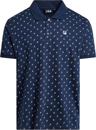 Fila Hart Faded Mens Navy Polo, Marine, M
