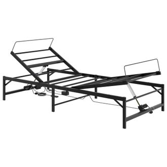 vidaXL Telaio Letto Elettrico Regolabile Nero 75 X 190 Cm Acciaio Vidaxl