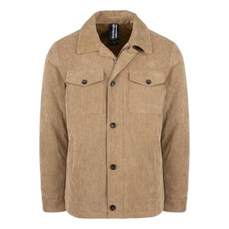 Bomboogie Shacket Velluto - Jackets - Hombre - Beige - 2XL