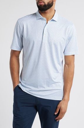Johnnie-O Slade PREP-FORMANCE Golf Polo in Lake at Nordstrom, Size Small