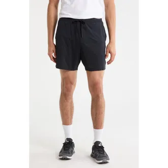 Rhone Endure 6-Inch Lined Training Shorts in Pure Black at Nordstrom, Size Xx-Large
