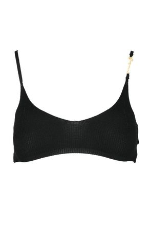Jacquemus Black Viscose Polyester Polyamide Womens Viscose Top