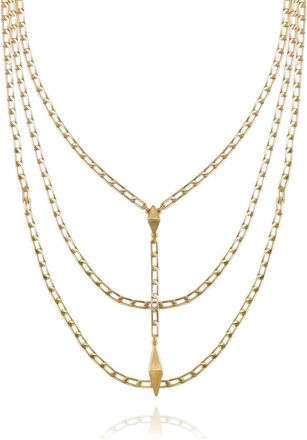 Vince Camuto Layered Chain Necklace in Gold at Nordstrom Rack