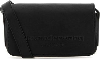 Alexander Wang Alexander Wang Black Leather Punch Crossbody Bag