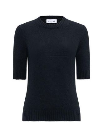 C&acirc;llas Milano Portia Crewneck cashmere sweater in Black at Nordstrom, Size Small It
